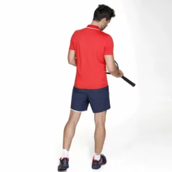 Racket Roots Teamline Polo Men - Red -Tennis Shop 00039000 12