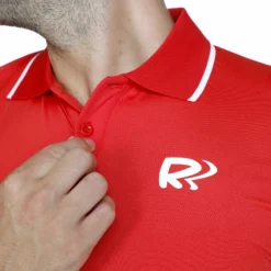 Racket Roots Teamline Polo Men - Red -Tennis Shop 00039000 16