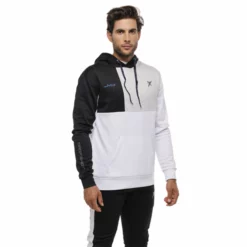 DROP SHOT Anacor JMD Hoody Men - White, Black -Tennis Shop 00059000 16