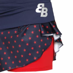 BB By Belen Berbel Basic Skirt Women - Dark Blue -Tennis Shop 00084000 10