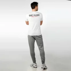 Quiet Please Ready To Serve T-Shirt Men - White, Black -Tennis Shop 00113000 12