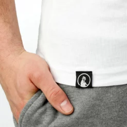 Quiet Please Ready To Serve T-Shirt Men - White, Black -Tennis Shop 00113000 13