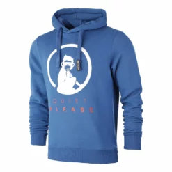 Quiet Please Advantage Logo Hoody Men - Blue