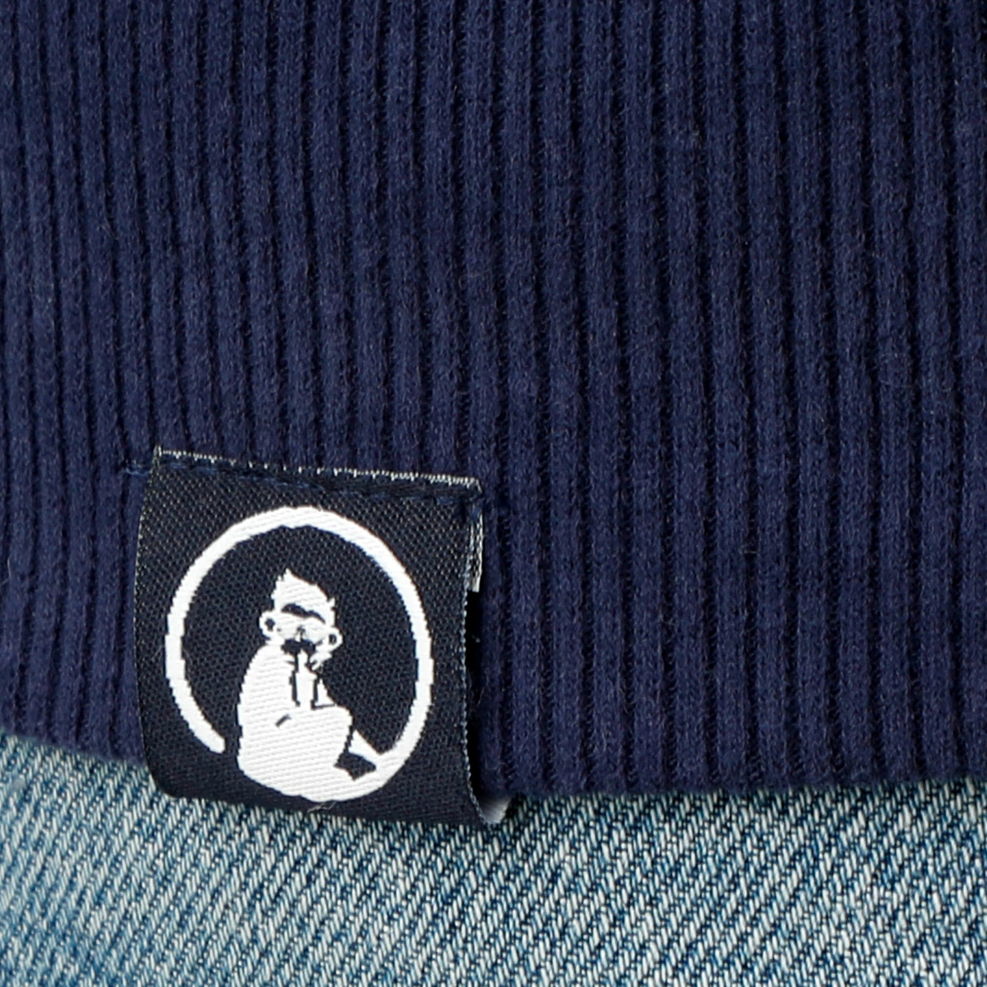 Quiet Please Rainbow Letters Hoody Women - Blue, Multicoloured 5 Quiet Please Rainbow Letters Hoody Women - Blue, Multicoloured - Image 5