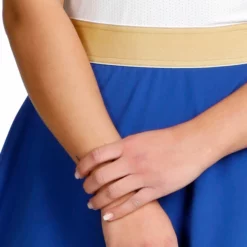 Quiet Please Retro Stripe Champions Dress Women - White, Blue 18 Quiet Please Retro Stripe Champions Dress Women - White, Blue -Tennis Shop 00268000 0 9