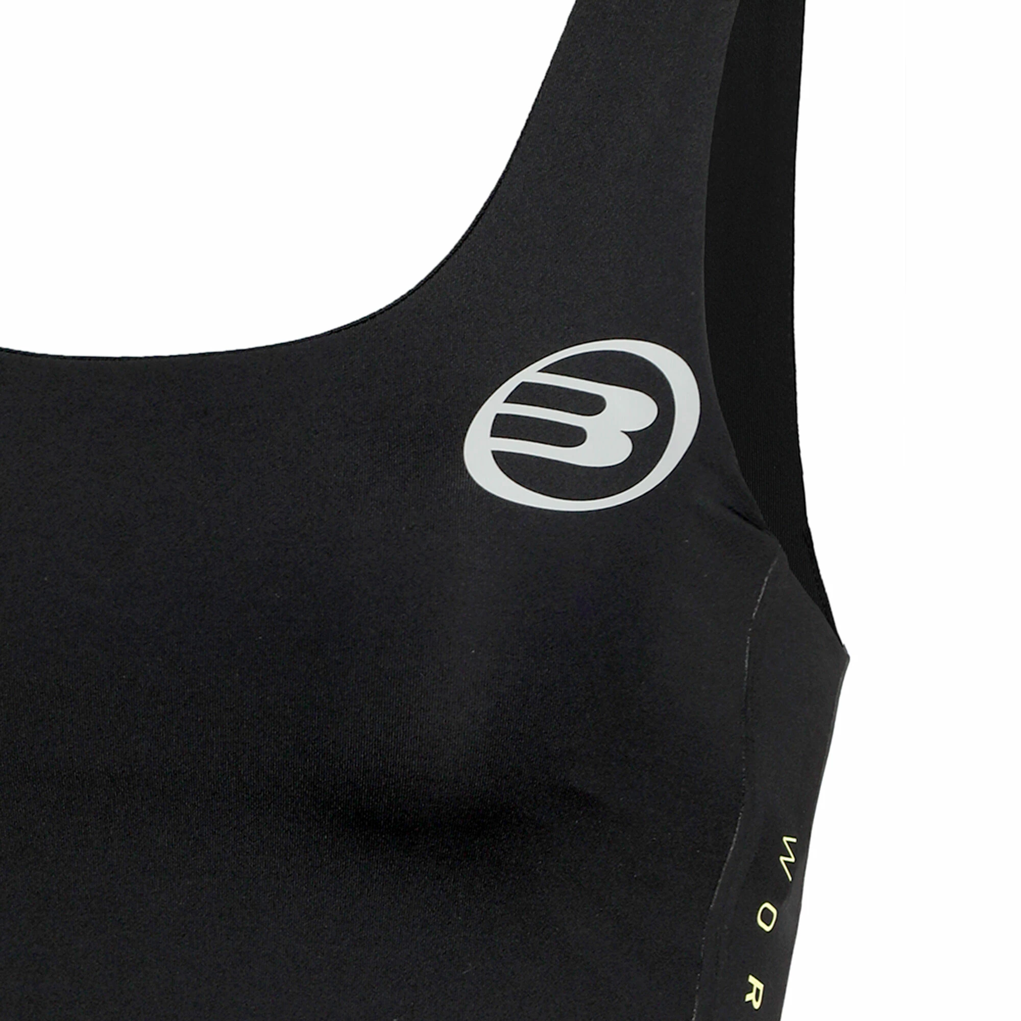 BULLPADEL Lican Tank Top Women - Black, Yellow 3 BULLPADEL Lican Tank Top Women - Black, Yellow - Image 3