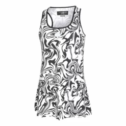 Hydrogen Tech Chrome Dress Women - White, Black