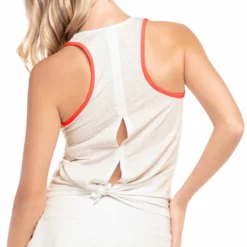 Lucky In Love Wet And Wild Tank Top Women - White 7 Lucky In Love Wet And Wild Tank Top Women - White -Tennis Shop 01197000 12