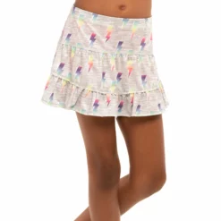 Lucky In Love Feeling The Vibe Skirt Girls - Multicoloured -Tennis Shop 01256000 10