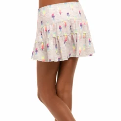 Lucky In Love Feeling The Vibe Skirt Girls - Multicoloured -Tennis Shop 01256000 12