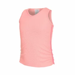 Lucky In Love Lightweight Rib Tank Top Girls - Orange