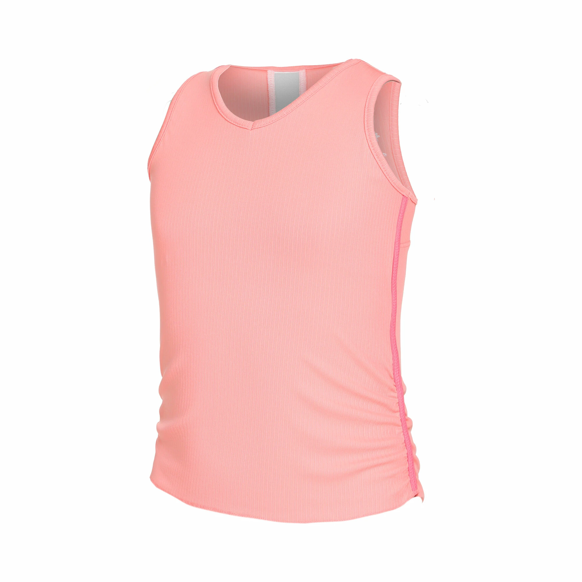 Lucky In Love Lightweight Rib Tank Top Girls - Orange 1 Lucky In Love Lightweight Rib Tank Top Girls - Orange