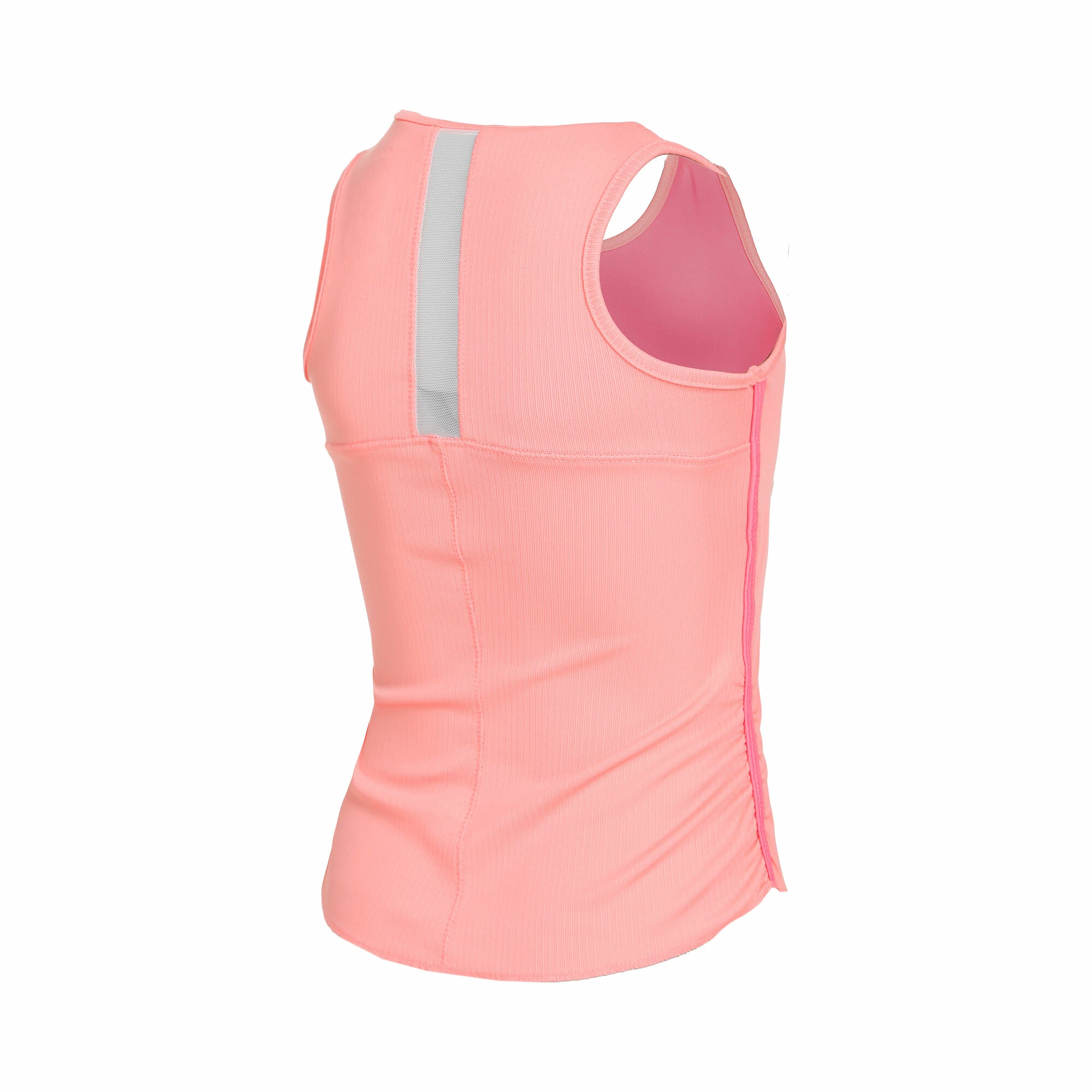 Lucky In Love Lightweight Rib Tank Top Girls - Orange 2 Lucky In Love Lightweight Rib Tank Top Girls - Orange - Image 2