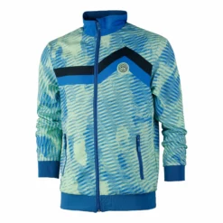 BIDI BADU Zulu Tech Training Jacket Men - Blue, Light Green