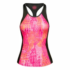 BIDI BADU Yaka Tech Tank Top Women - Grey, Pink