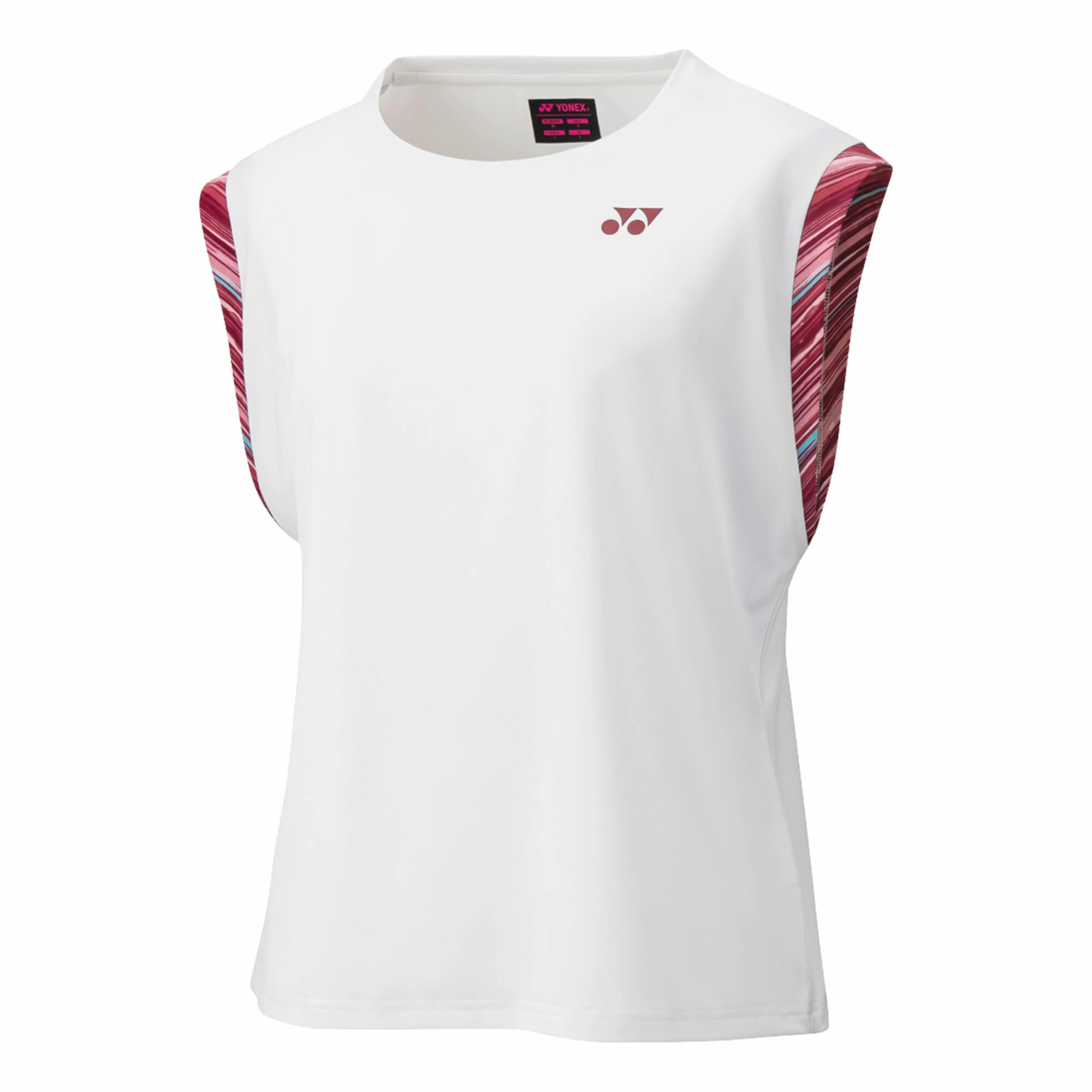 YONEX T-Shirt Women - White, Red 1 YONEX T-Shirt Women - White, Red