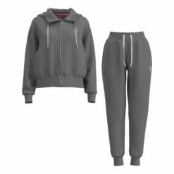 BIDI BADU Chill Tracksuit Women - Dark Grey