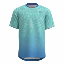 BIDI BADU Colortwist T-Shirt Men - Turquoise, Blue