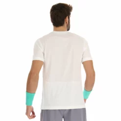 Lotto Top IV 1 T-Shirt Men - White, Green -Tennis Shop 03781000 14