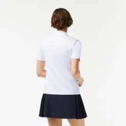 Lacoste Polo Women - White, Blue -Tennis Shop 03904000 15