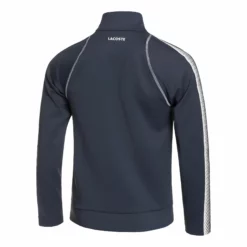 Lacoste Zip Hoodie Men - Blue, White -Tennis Shop 03924000 0 2