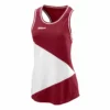 Wilson Team II Tank Top Women - Dark Red, White