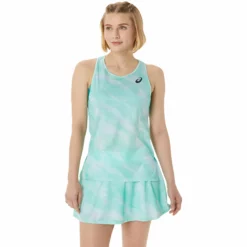 Asics Match Graphic Tank Top Women - Mint -Tennis Shop 05063000 13