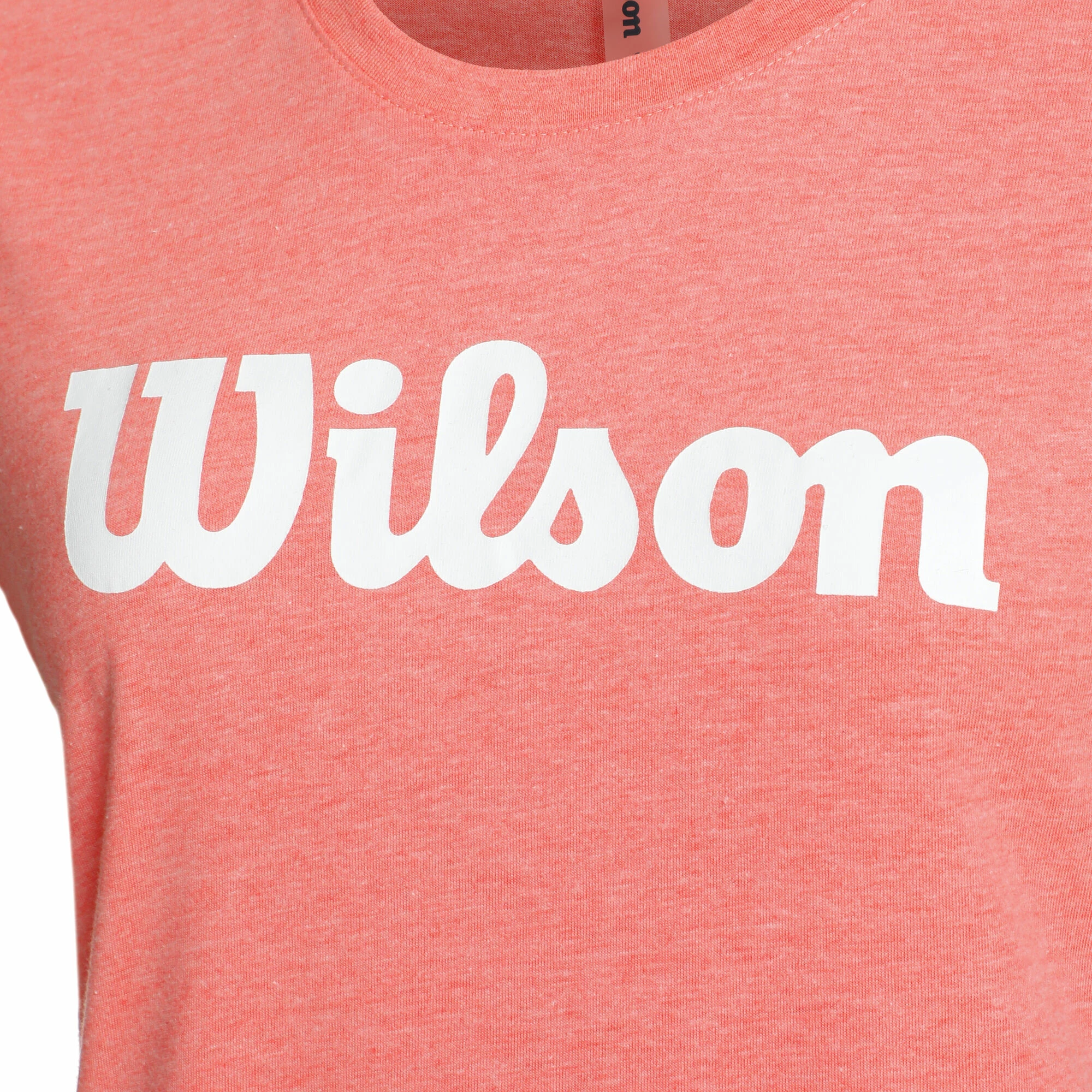 Wilson Script Tech T-Shirt Women - Coral 3 Wilson Script Tech T-Shirt Women - Coral - Image 3