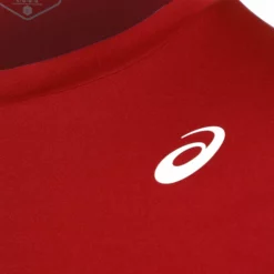 Asics Court Shortsleeve Tee T-Shirt Men - Dark Red, Red -Tennis Shop 05312000 10