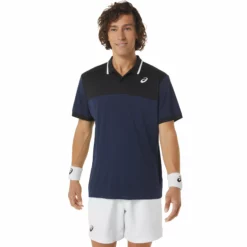 Asics Court Polo Men - Dark Blue, Black -Tennis Shop 05315000 13