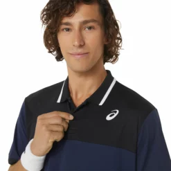 Asics Court Polo Men - Dark Blue, Black -Tennis Shop 05315000 16