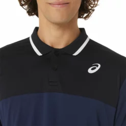 Asics Court Polo Men - Dark Blue, Black -Tennis Shop 05315000 17