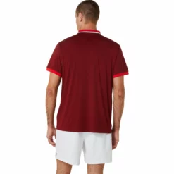 Asics Court Polo Men - Dark Red, Red -Tennis Shop 05316000 14