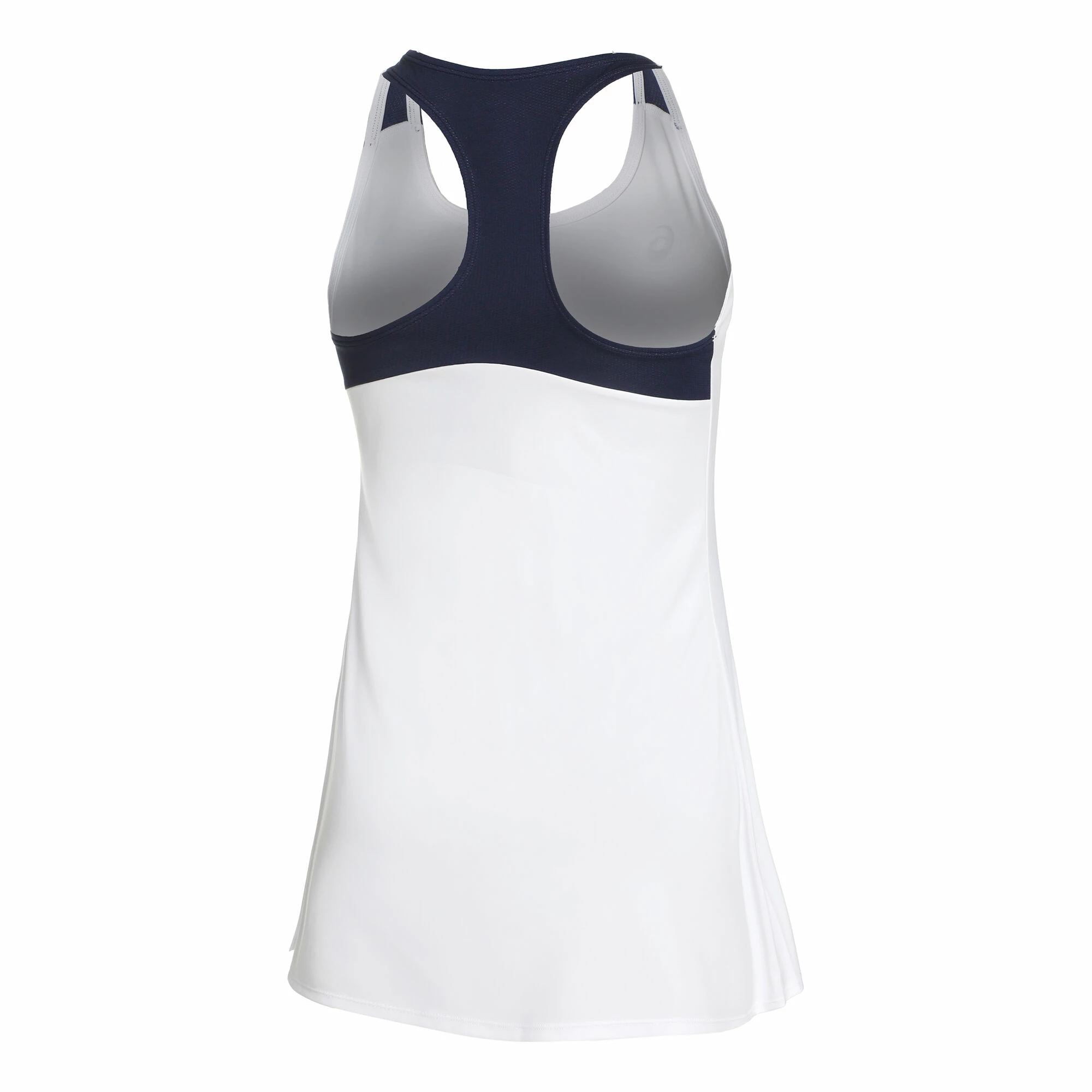 Asics Court Dress Women - White, Dark Blue 2 Asics Court Dress Women - White, Dark Blue - Image 2
