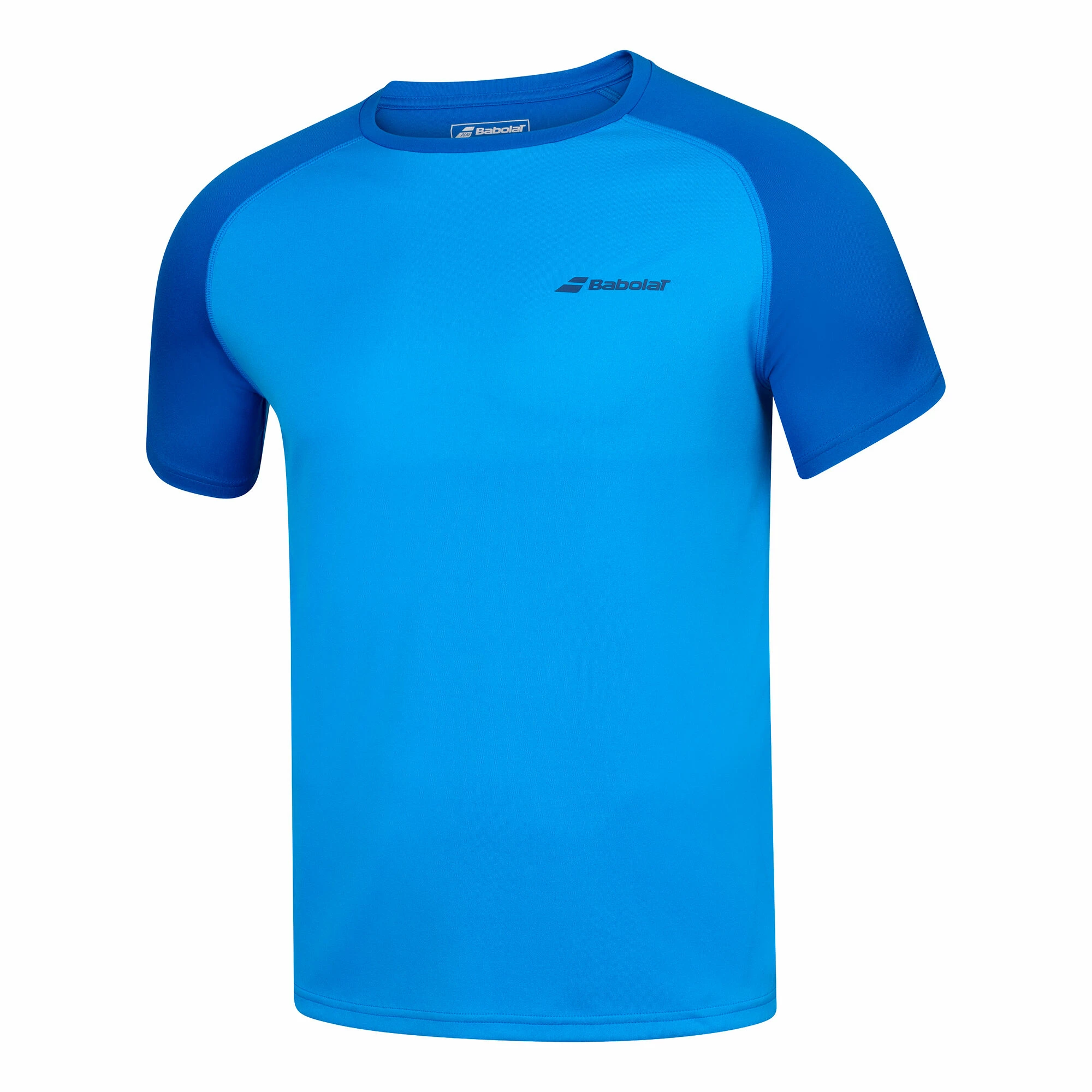 Babolat Play Crew Neck T-Shirt Men - Blue 5 Babolat Play Crew Neck T-Shirt Men - Blue - Image 5