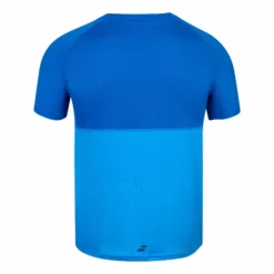 Babolat Play Crew Neck T-Shirt Men - Blue 11 Babolat Play Crew Neck T-Shirt Men - Blue -Tennis Shop 05999000 0 2