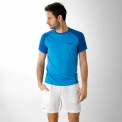Babolat Play Crew Neck T-Shirt Men - Blue 8 Babolat Play Crew Neck T-Shirt Men - Blue -Tennis Shop 05999000 24
