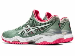 Asics Women's Court FF 2 (Slate Grey/White) -Tennis Shop 1042A076 021 SB FL GLB