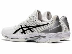 Asics Women's Solution Speed FF 2 (White/Black) -Tennis Shop 1042A136 100 SB FL GLB