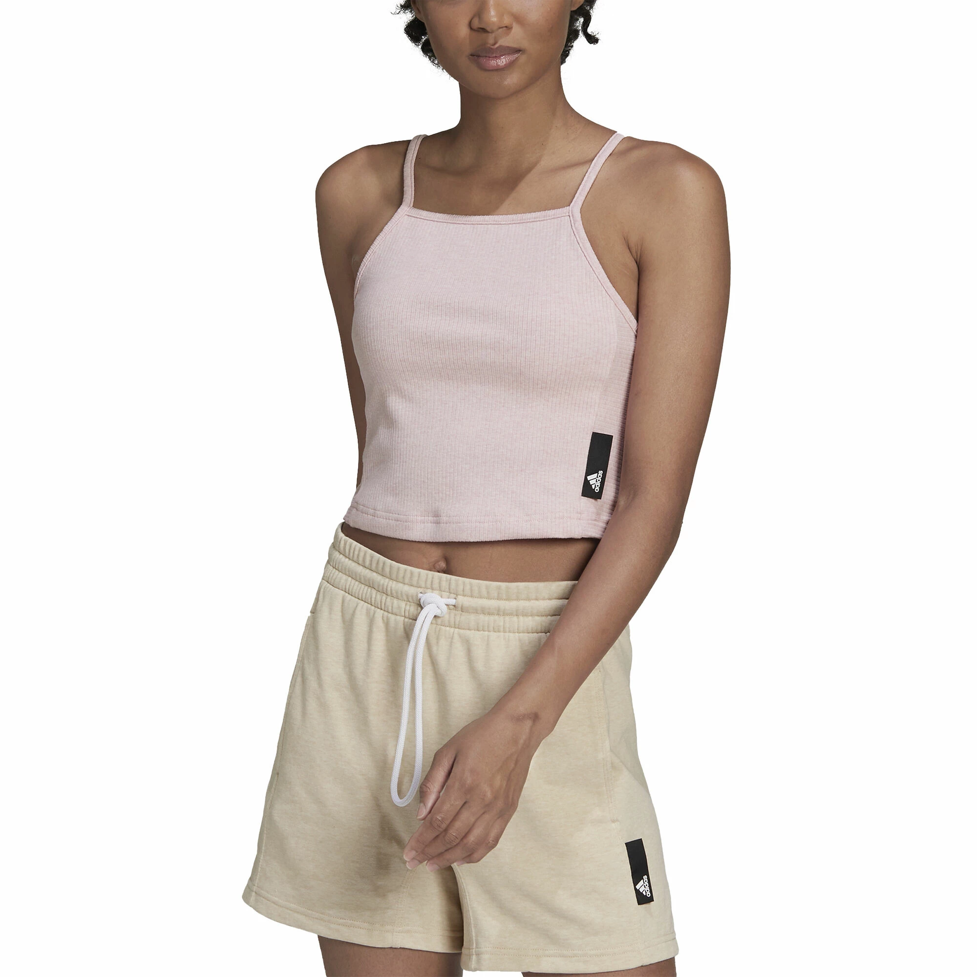 ADIDAS Studio Lounge Summer Tank Top Women - Pink 2 ADIDAS Studio Lounge Summer Tank Top Women - Pink - Image 2