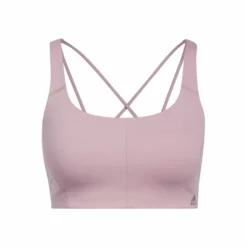 ADIDAS Velcro Studio Mid Stripes Sports Bras Women - Pink