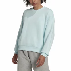 ADIDAS ALL SZN Sweatshirt Women - Light Blue -Tennis Shop 17266000 15