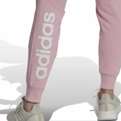 ADIDAS Linear French Terry Core Training Pants Women - Pink -Tennis Shop 17292000 16