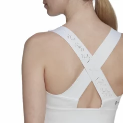 ADIDAS Cropped Tank Top Women - White 9 ADIDAS Cropped Tank Top Women - White -Tennis Shop 17298000 17