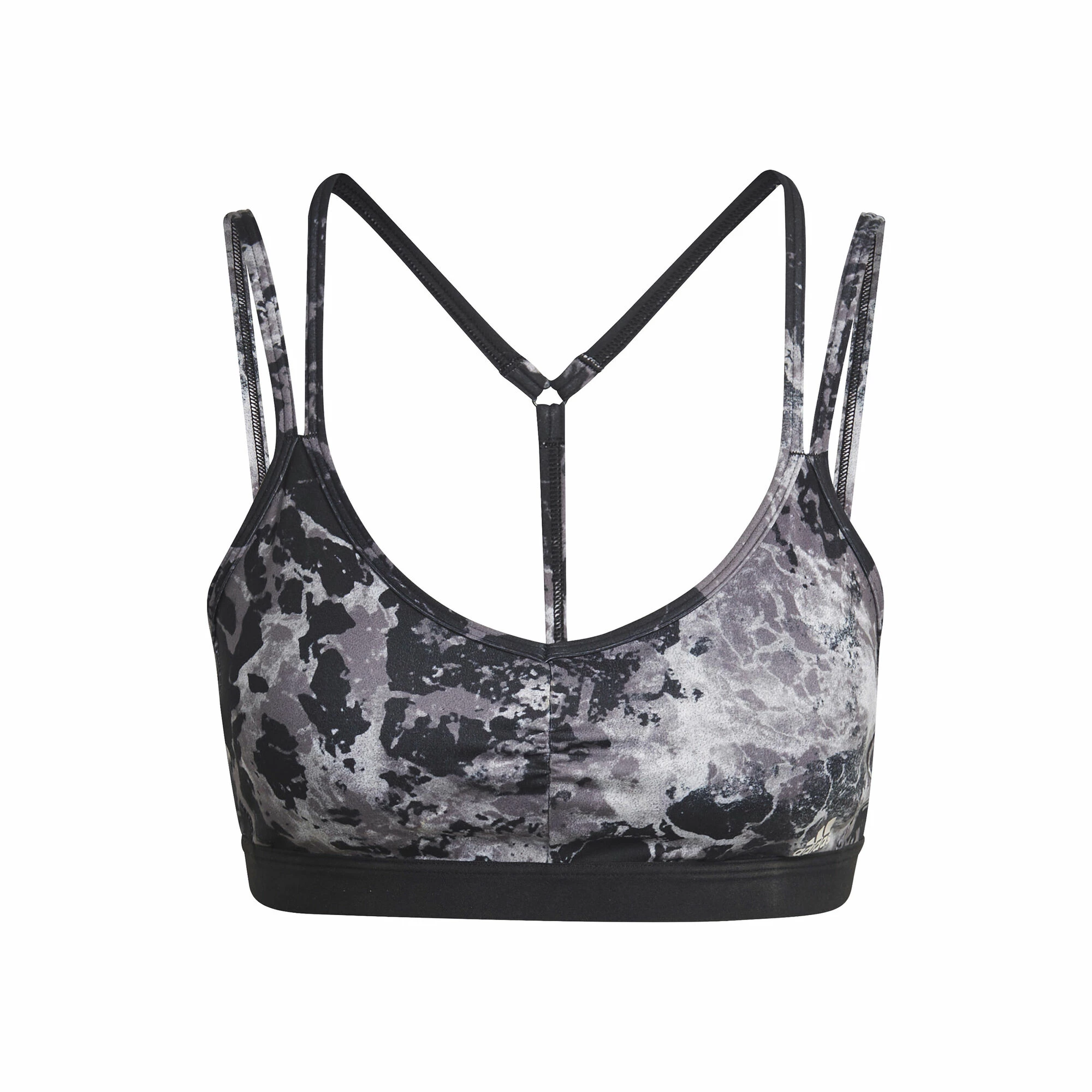 ADIDAS Yoga Essential Low-Support Sports Bras Women - Black 1 ADIDAS Yoga Essential Low-Support Sports Bras Women - Black