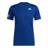 ADIDAS Club 3 Stripes T-Shirt Men - Blue