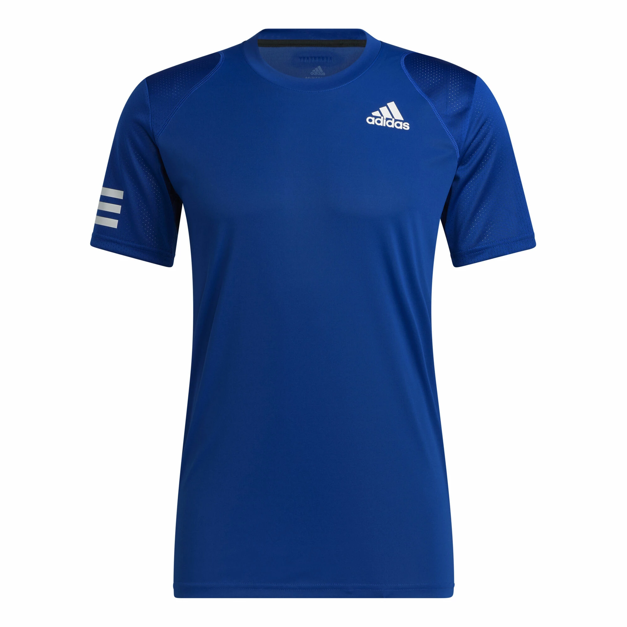 ADIDAS Club 3 Stripes T-Shirt Men - Blue 1 ADIDAS Club 3 Stripes T-Shirt Men - Blue