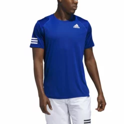 ADIDAS Club 3 Stripes T-Shirt Men - Blue 9 ADIDAS Club 3 Stripes T-Shirt Men - Blue -Tennis Shop 17467000 15
