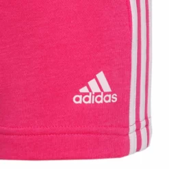 ADIDAS 3 Stripes Shorts Girls - Pink -Tennis Shop 17571000 10