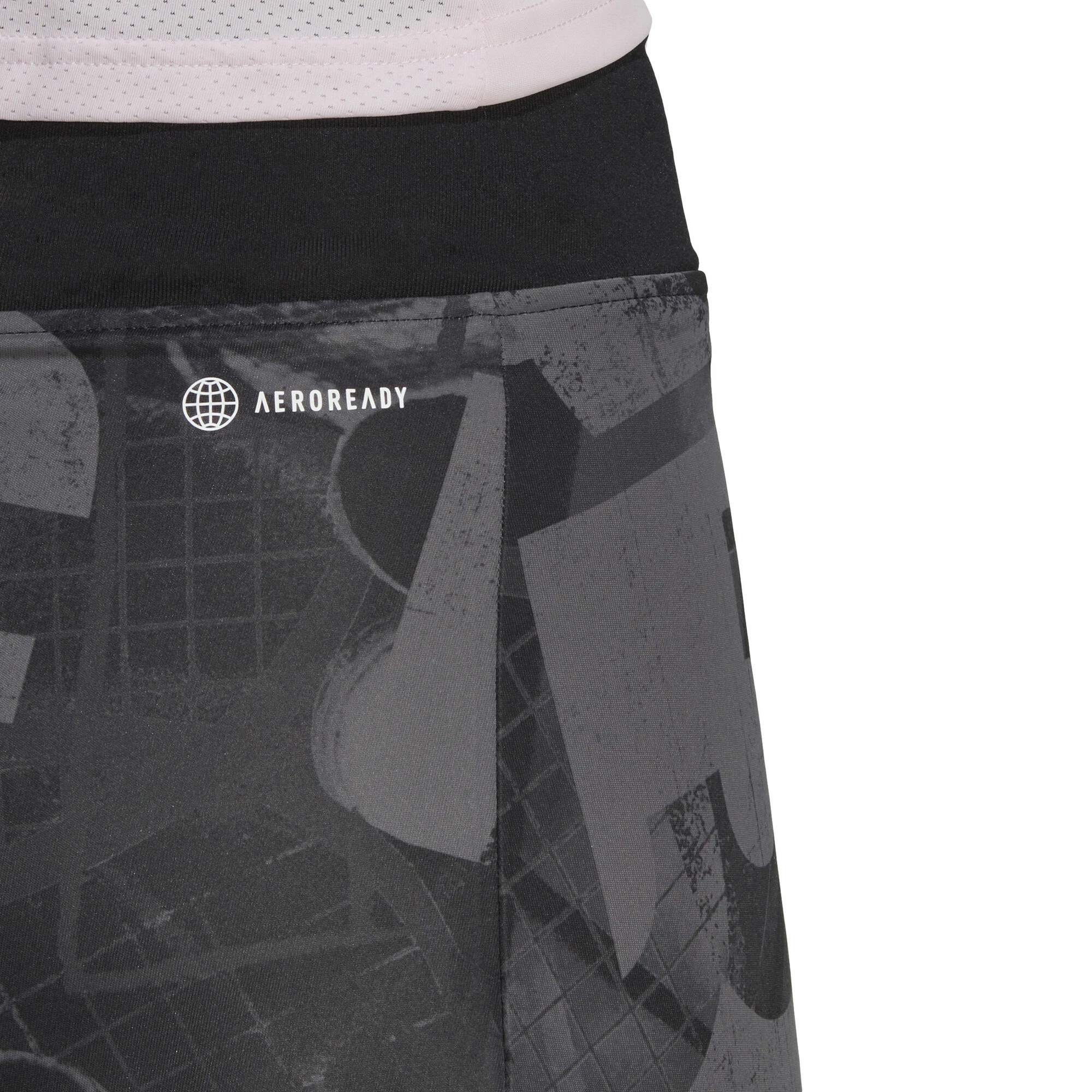 ADIDAS Club Graphic Skirt Women - Black, Dark Grey 6 ADIDAS Club Graphic Skirt Women - Black, Dark Grey - Image 6